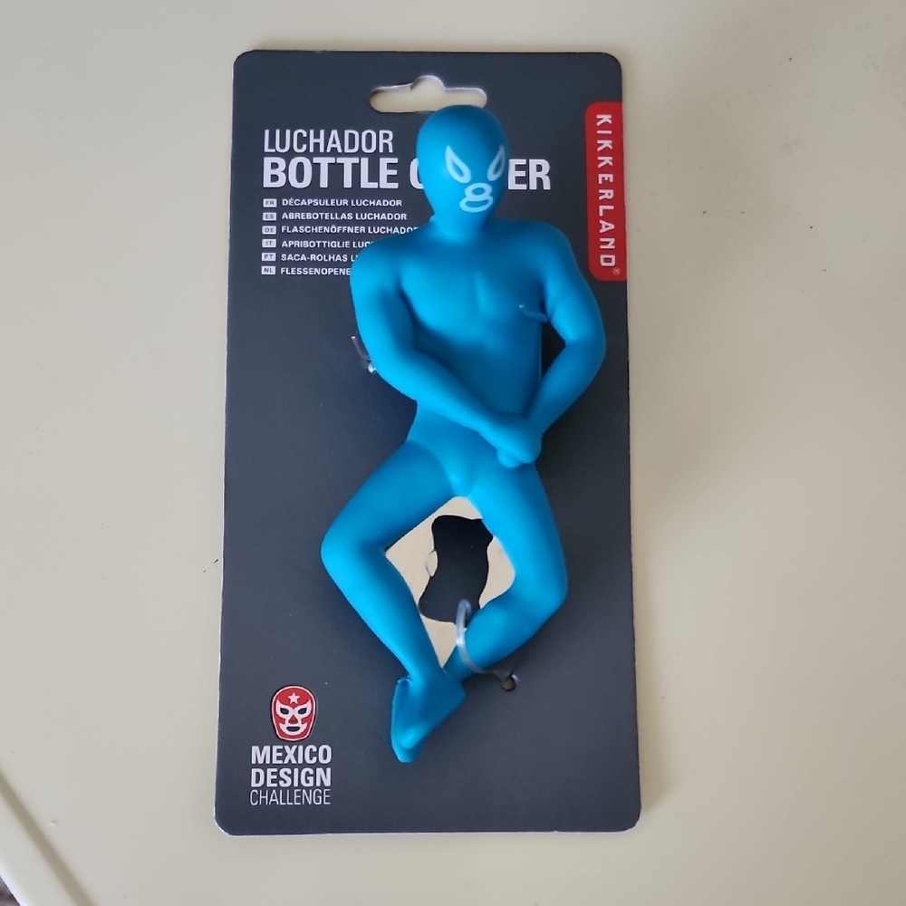 Kikkerland Luchador Bottle Opener - Thumbnail 4